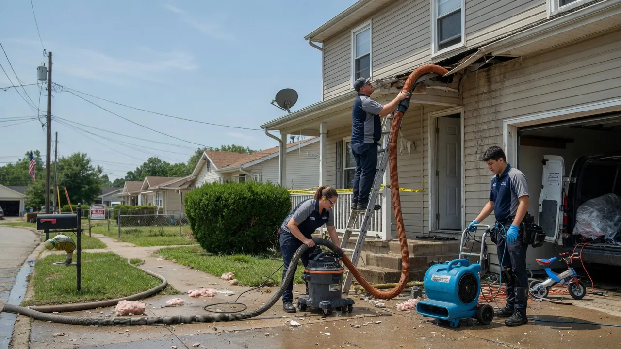 Water Damage Restoration in Elderton, PA near me